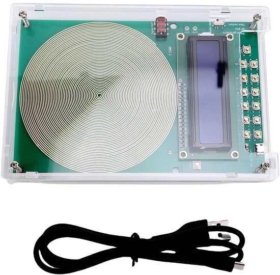 Generatore di Onde Sinusoidali con Alta Frequenza Stabilità - Generatore di Frequenza Digitale - Oscillatore a Cristallo - Varie Forme d'Onda - Uscita 7,83Hz
