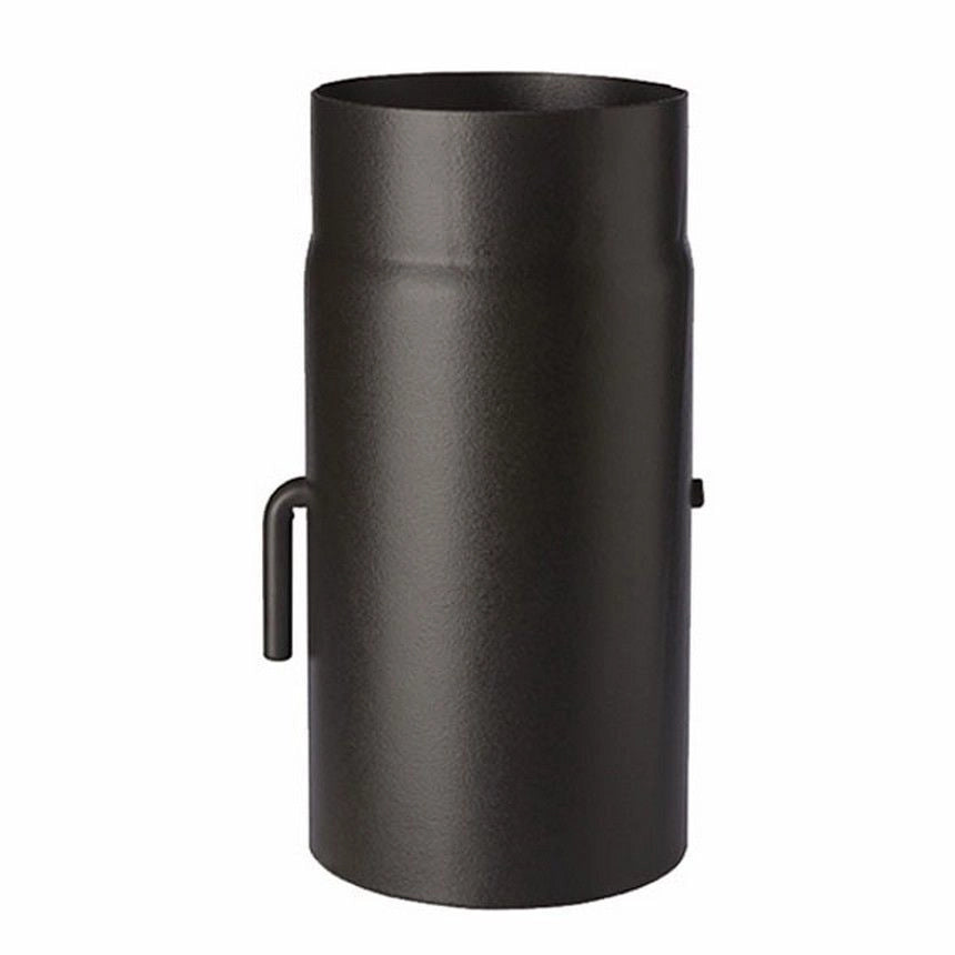 ALA 321199 Aeternum Serrandola per Stufa Acciaio 2 mm con Chiavetta inclusa colore Nero