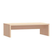 Supporto per monitor 50 x 27 x 15 cm in legno massello di pino marrone 02_0029208