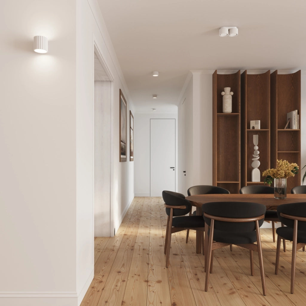 Lampada da soffitto AURA 1 bianco Gx53
