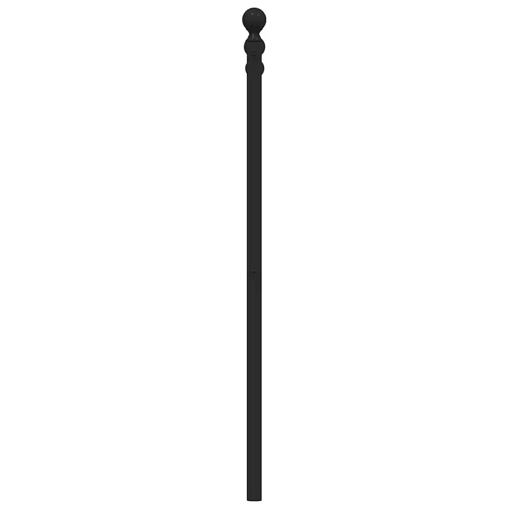 Testiera di Ricambio in Metallo Nero 160 cm 353572