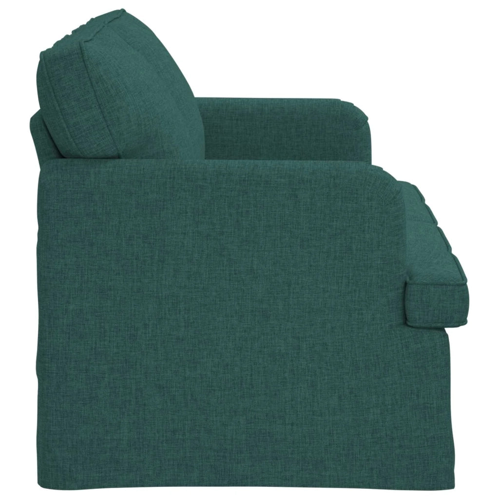 Divano | Divano da soggiorno | Sofa Verde Scuro 144 x 80 x 85 cm Tessuto