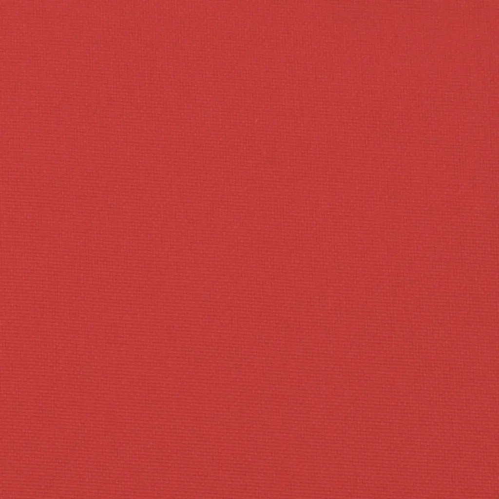 Cuscini per Sedia con Schienale Alto 4 pz Rosso Tessuto Oxford 377621