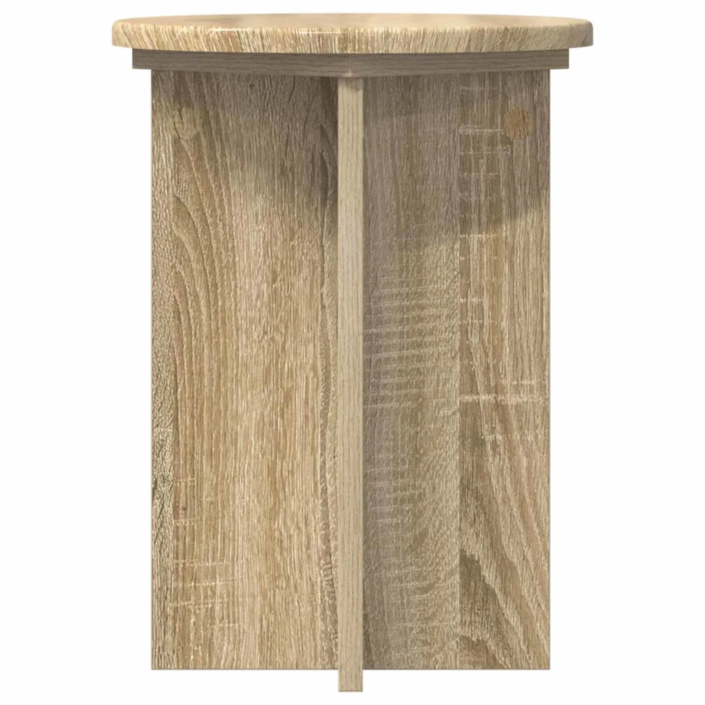 Supporto per piante 2 pcs Rovere Sonoma Ø29,5 x 40 cm 899737