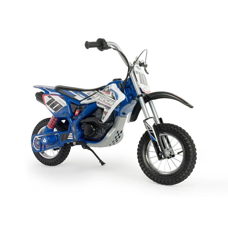 Moto Elettrica per Bambini con Batteria 24V, Ruote Gonfiabili, Freno a Tamburo, Peso Massimo 40kg, Velocita Massima 12km