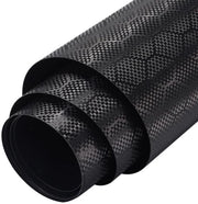 Foglio di protezione per auto con motivo di ragnatela - finitura lucida/ dimensione - panno di carbonio - impermeabile - per uso interno/esterno - materiale PVC di alta qualità - kit di rivestimento per carrozzeria