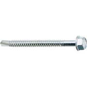 VITE AUTOPERFORANTE METALLO AMBROVIT - TECC ZINCATA BIANCA MM 6,3X120 CF=PZ 100- 1 confezioni