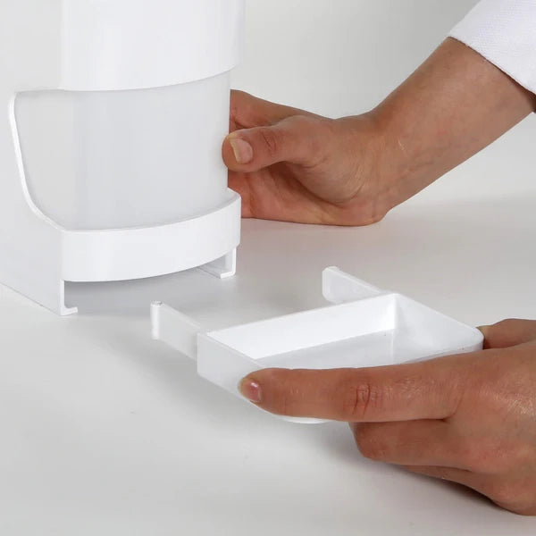 Porta Dispenser Gel EASYPUSH con portacomunicazioni
