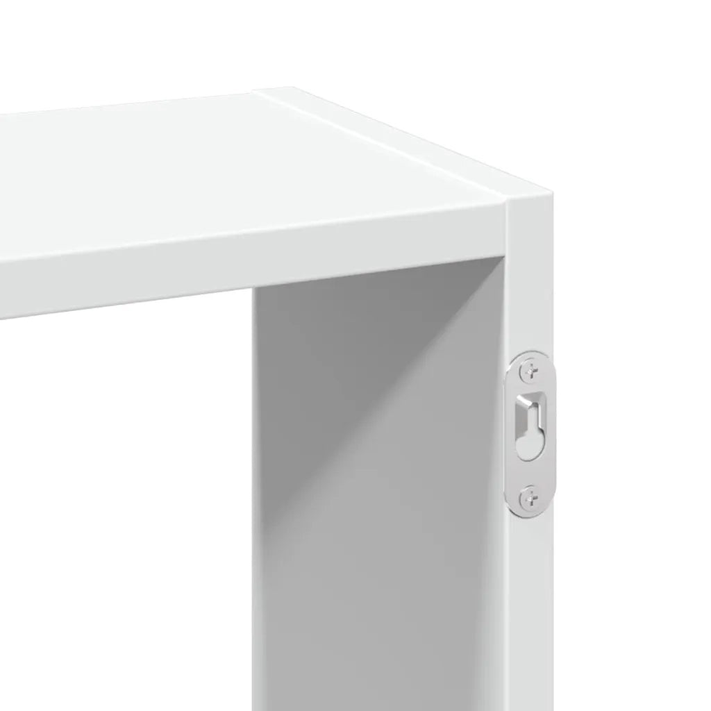 Scaffale a Parete Bianco 159x18x66 cm in Truciolato 853299