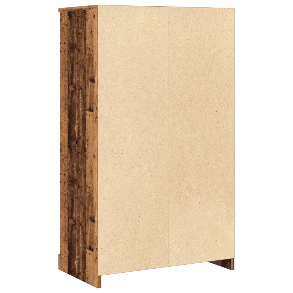 Credenza Legno Antico 60x35,5x103,5 cm in Legno Multistrato 857147