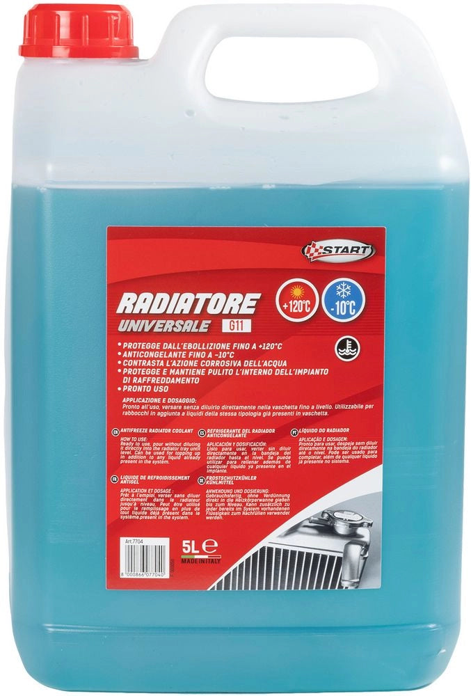 START: Antigelo radiatore -10Â°C 5L Â§ Per veicoli leggeri e sistemi raffreddamento standard