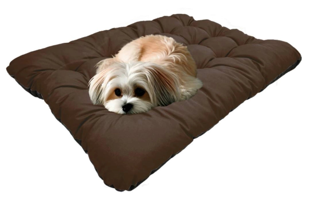 AIO FACTORY 80x60 cm PRESTIGE Cuccia per cani impermeabile personalizzabile Marrone