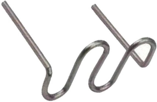 Niette di Carrozzeria per Riparazione - Bumper - Resistenza Elevata - 1,4 x 1,6 cm - Riparazione Carrozzeria - Per Macchina a Viti Calde - Acciaio Inossidabile