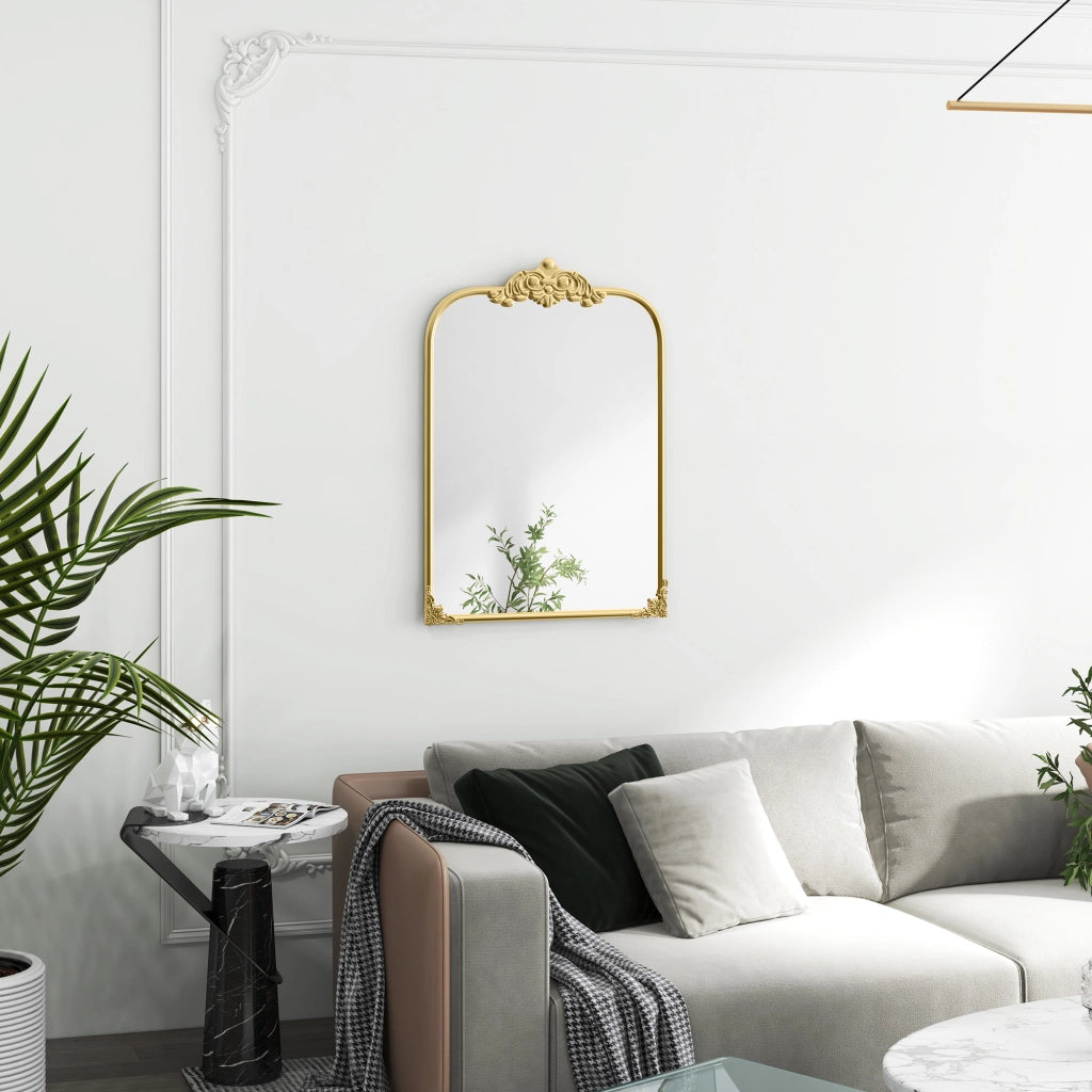 Specchio da Parete ¨C Minimal ¨C Oro 60x3x87 cm