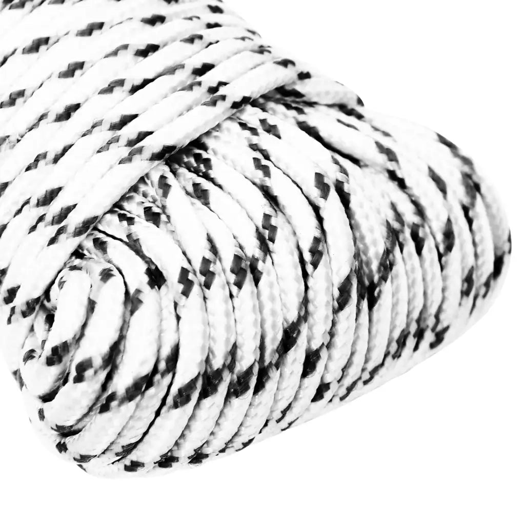 Corda | Fune Intrecciata per Barca Bianca 3 mm x 50 m Poliestere