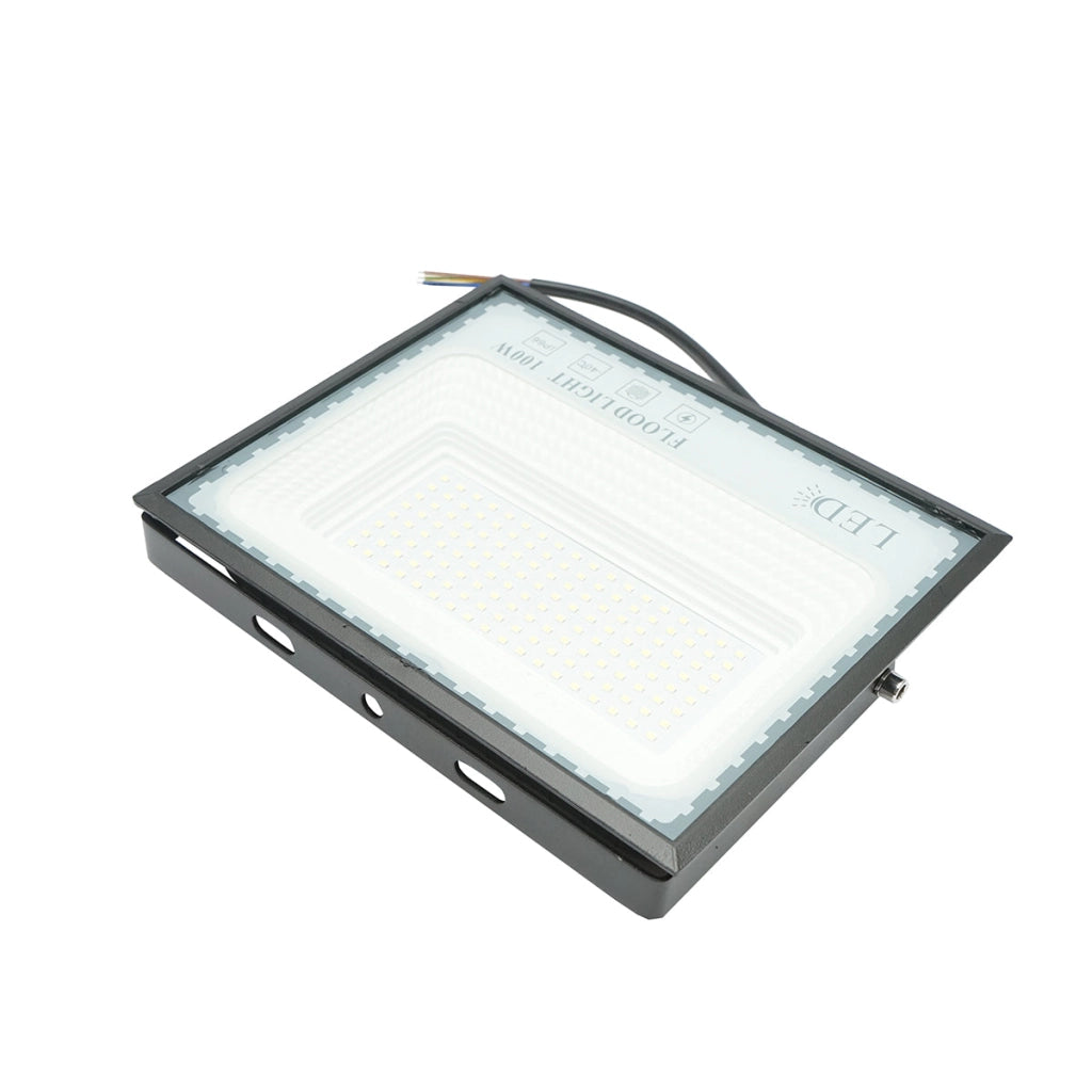 Proiettore LED 100W, 220V, 8000K, 230x185x35mm IP66