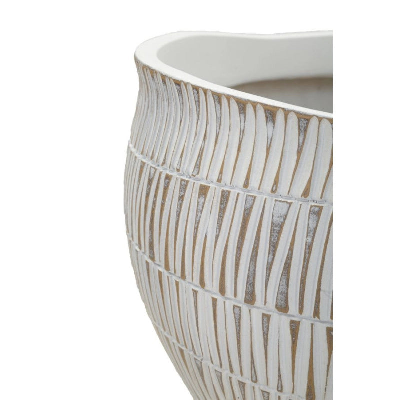 Cachepot Resina Stiky cm ø 30,5x24,5