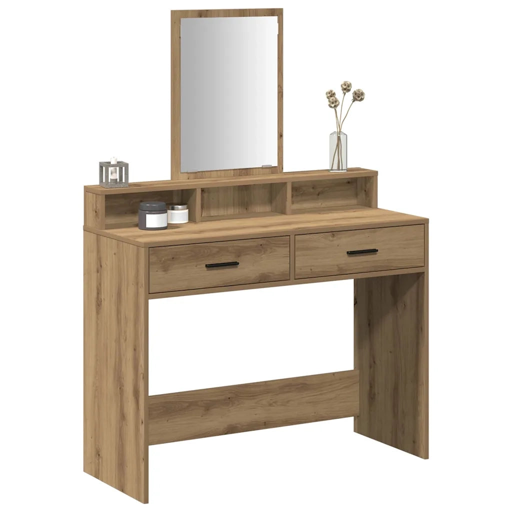 Tavolo da Trucco Rovere artigianale 100 x 41 x 140 cm 865153
