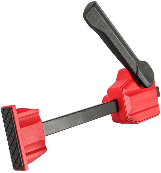 Chiusura per tavolo da lavoro 20mm - Acciaio - Nero/Rosso - Lavorazione del legno - Resistente ai shock - Lunga durata - Progettazione ergonomico - Chiusura