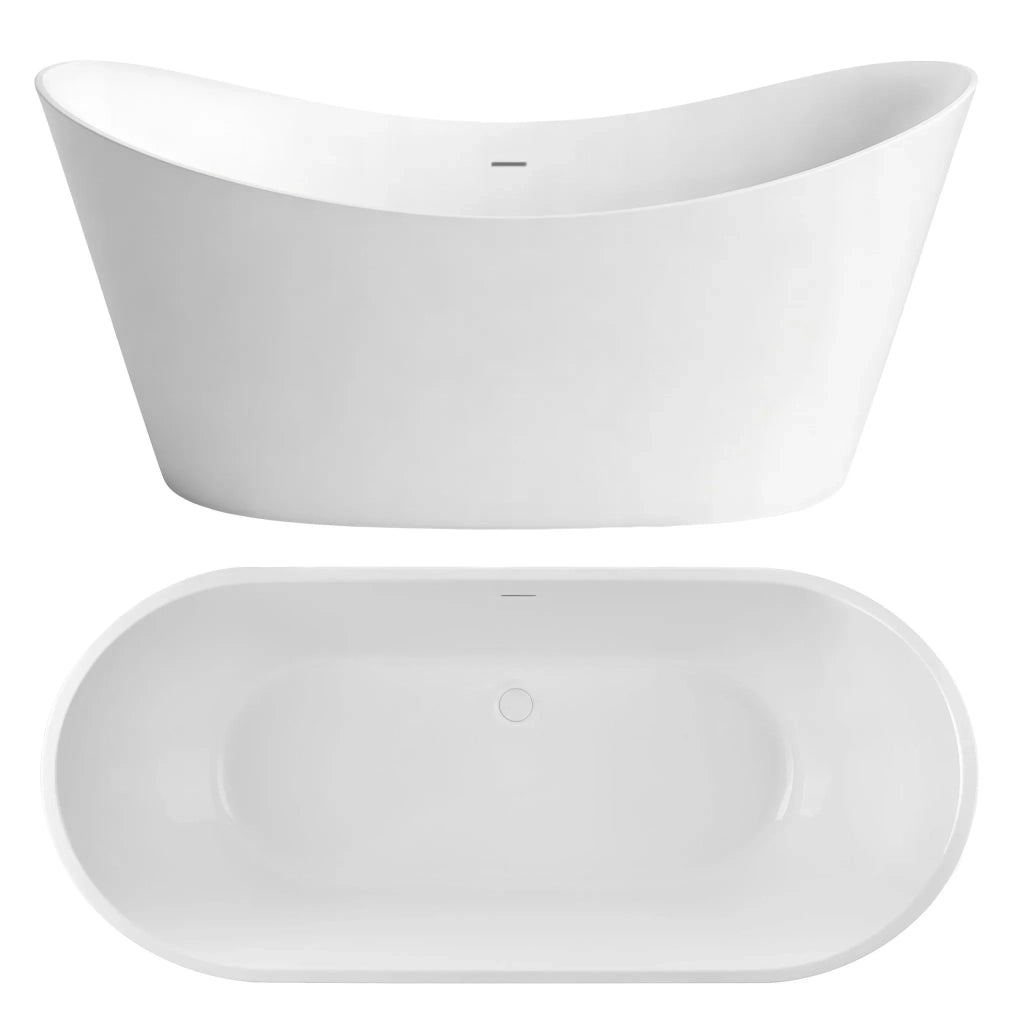 Vasca Bagno Da Terra Rea Ferrano 150 Copritappo nero