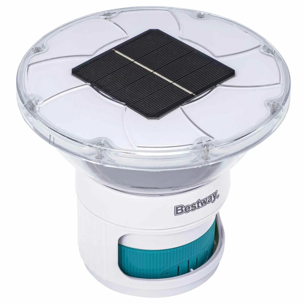 Bestway Luce solare galleggiante Bianco Ø 7,6 cm PC e ABS 42035723