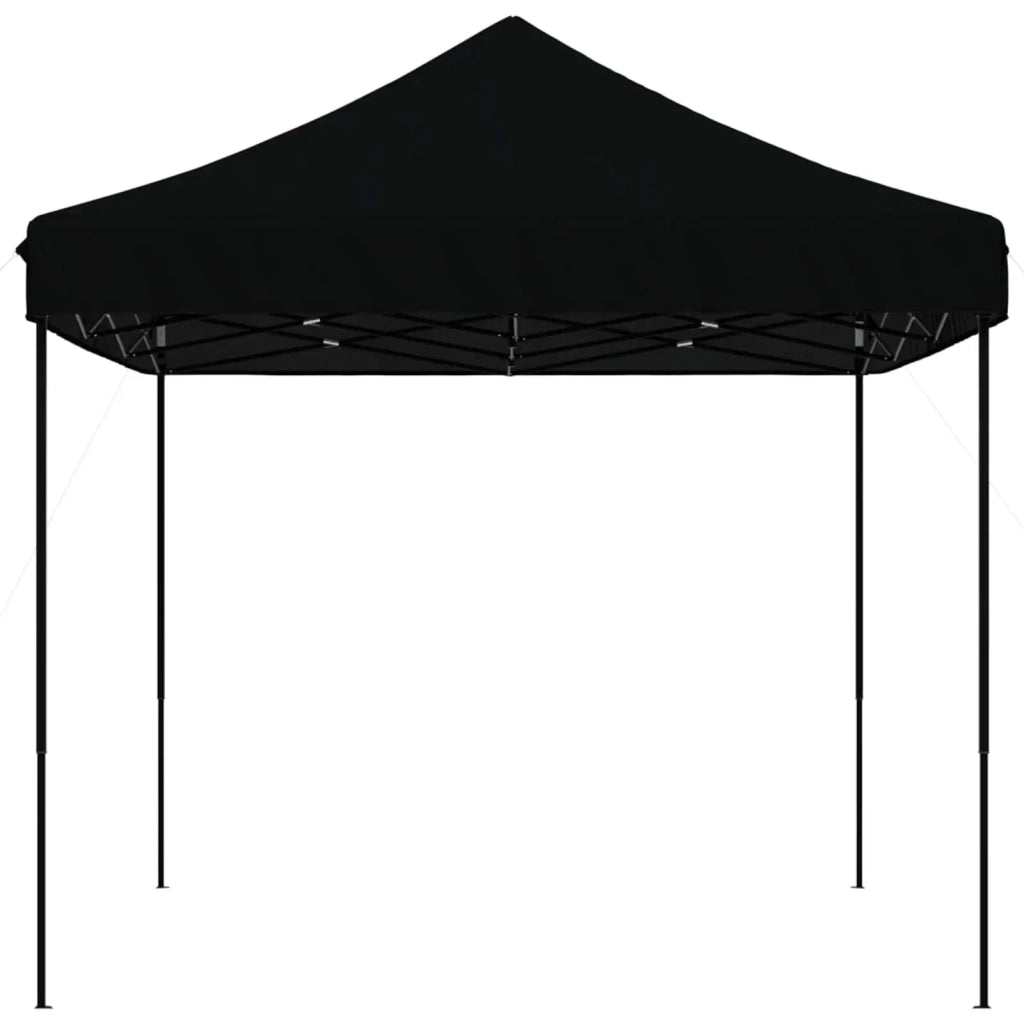 Tenda da Festa Pieghevole Pop-Up - Gazebo Nero 292x292x315 cm