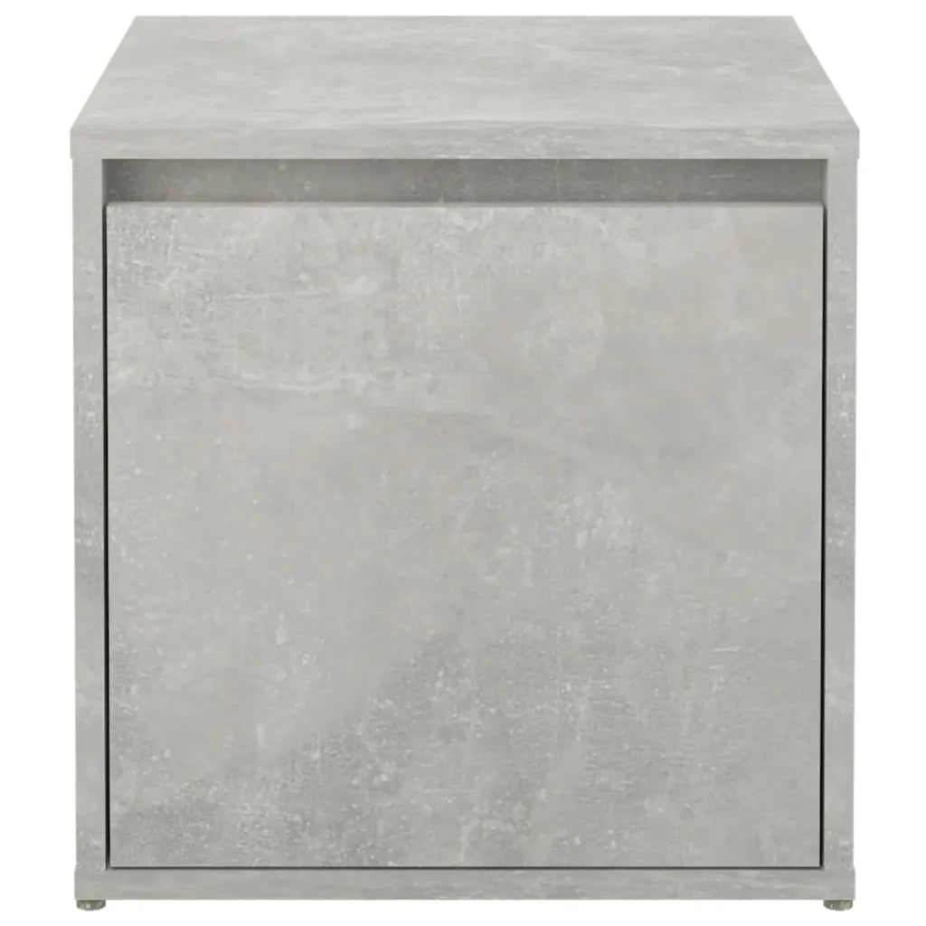 Cassetto Contenitore Grigio Cemento 40,5x40x40 cm in Legno CFW7487419