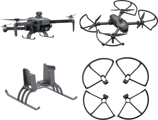 Estensione di Protezione e Guardia del Propulsore per Drone SG906 MAX - Sostegno di Atterraggio e Copertura di Protezione per la Struttura di Atterraggio