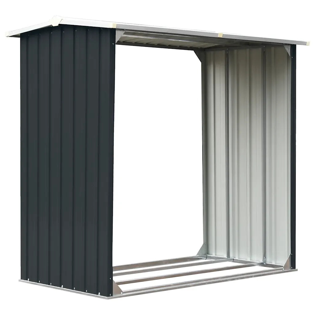 Capannone in Acciaio Zincato 172x91x154 cm Antracite 47082