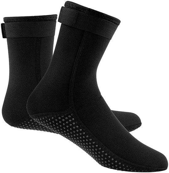 Pantaloni da subacqueo per il surf invernale con alta capacità di isolamento termico - Neoprene - fondo antiscivolo - chiusura autoadesiva robusta - taglia XL - comodo e impermeabile