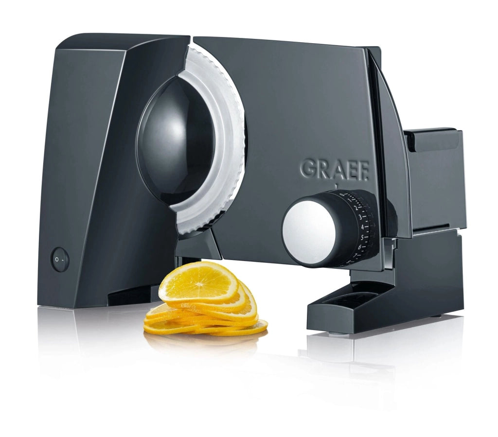Graef S 10002 affettatrice Elettrico 170 W Nero Alluminio