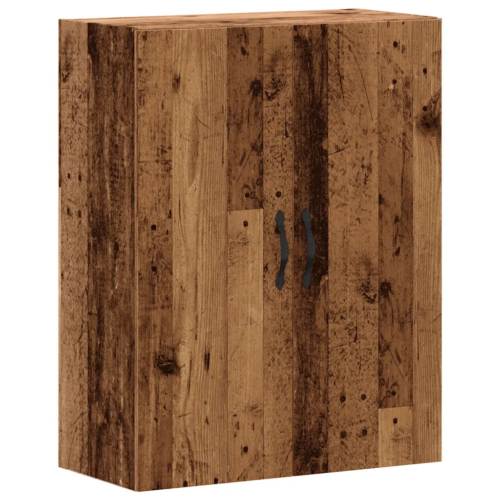 Armadietto a Muro | Mobile a Parete Legno Antico 69,5x34x90 cm in Truciolato