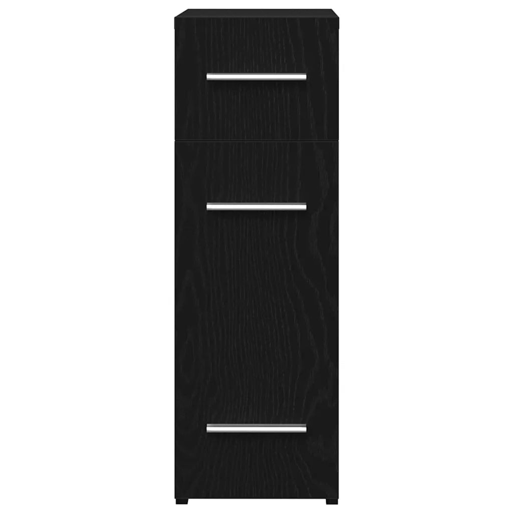 Mobile da Farmacia Rovere Nero 20 x 45,5 x 60 cm 862637