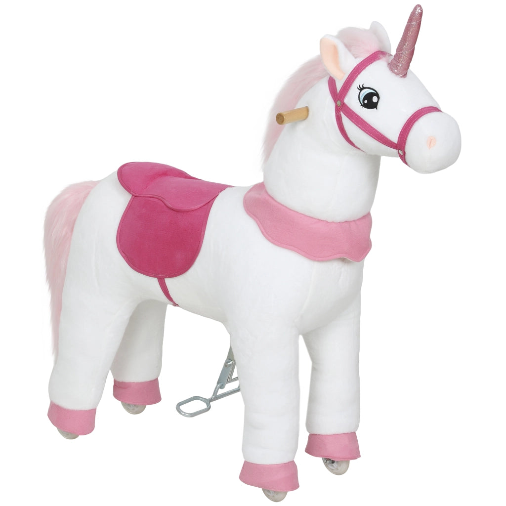 Cavallo a Dondolo Unicorno ¨C Xylo ¨C Tessuto Bianco 3-5 Anni