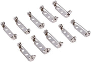 Spille di Sicurezza 50 pezzi - Spille Artigianali - Progetti Fai da Te - Blocco Rilascio - Utilizzo Versatile - Ideali per Gioielli - Spille