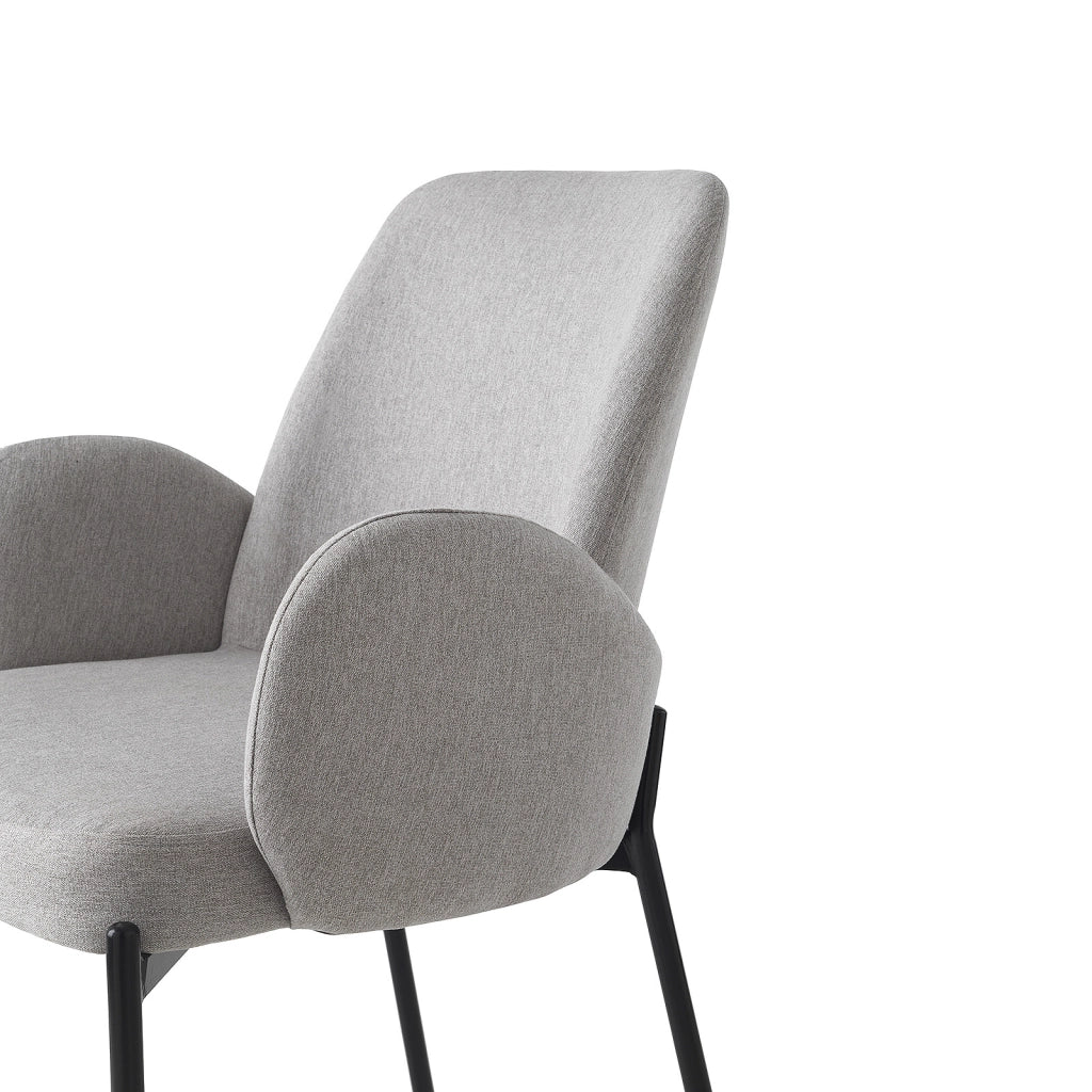 Set 2 Sedie ANTEA grigio chiaro