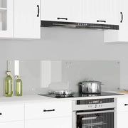 Schienale da cucina 2 pcs Trasparente 80 x 40 cm 3415533