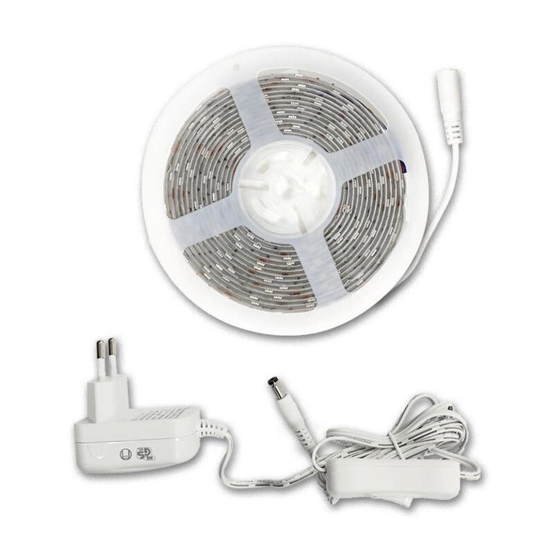 KIT STRIP LED 12W 5 M IP54 CALDA- 1,0 pz