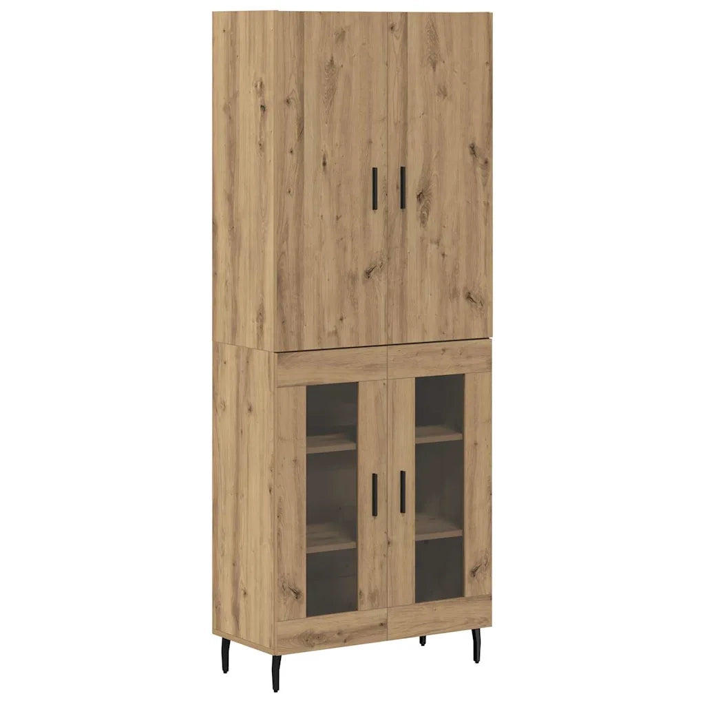 Credenza-Buffet-Armadio da cucina Legno vecchio 69,5 x 34 x 180 cm 232719