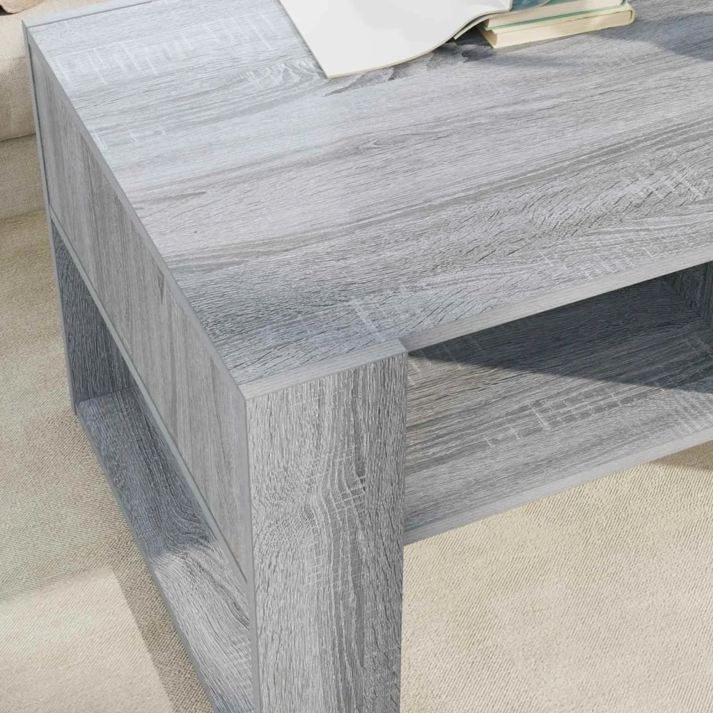 Tavolino da salotto | Tavolino da caff¨¨ | Tavolino da Soggiorno Grigio Sonoma 92 x 53 x 45 cm