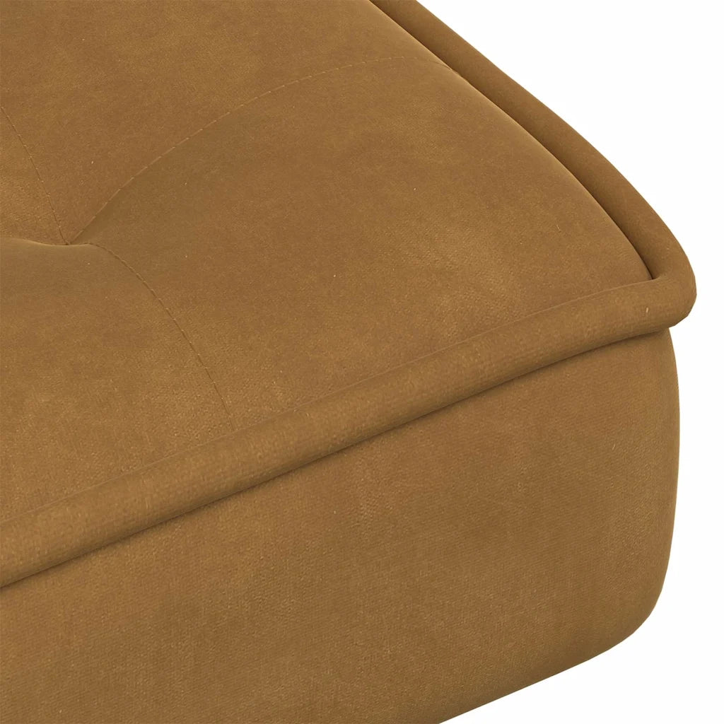 Poltrona Relax 64x74x84 cm Marrone in Velluto 4012324
