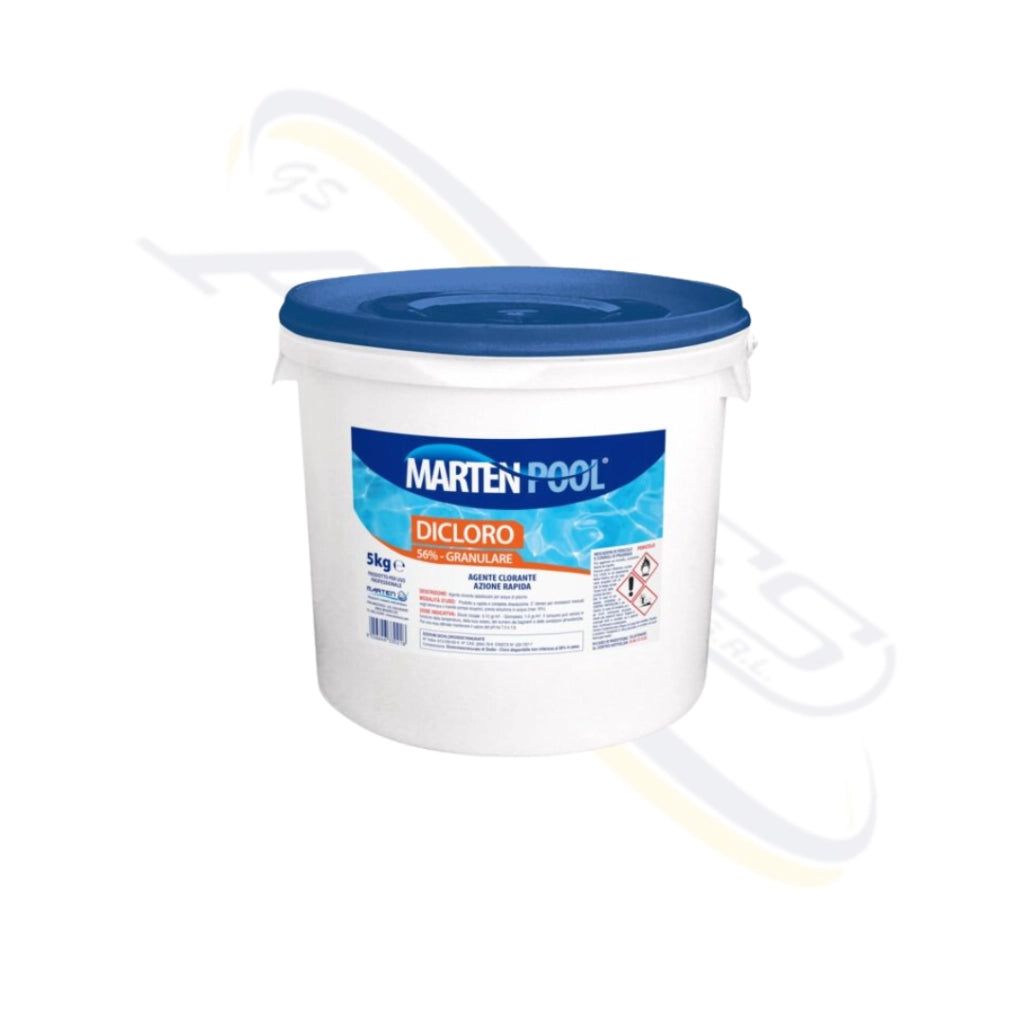 DICLORO 56% GRANULARE MARTEN POOL CHILOGRAMMI: 5 KG