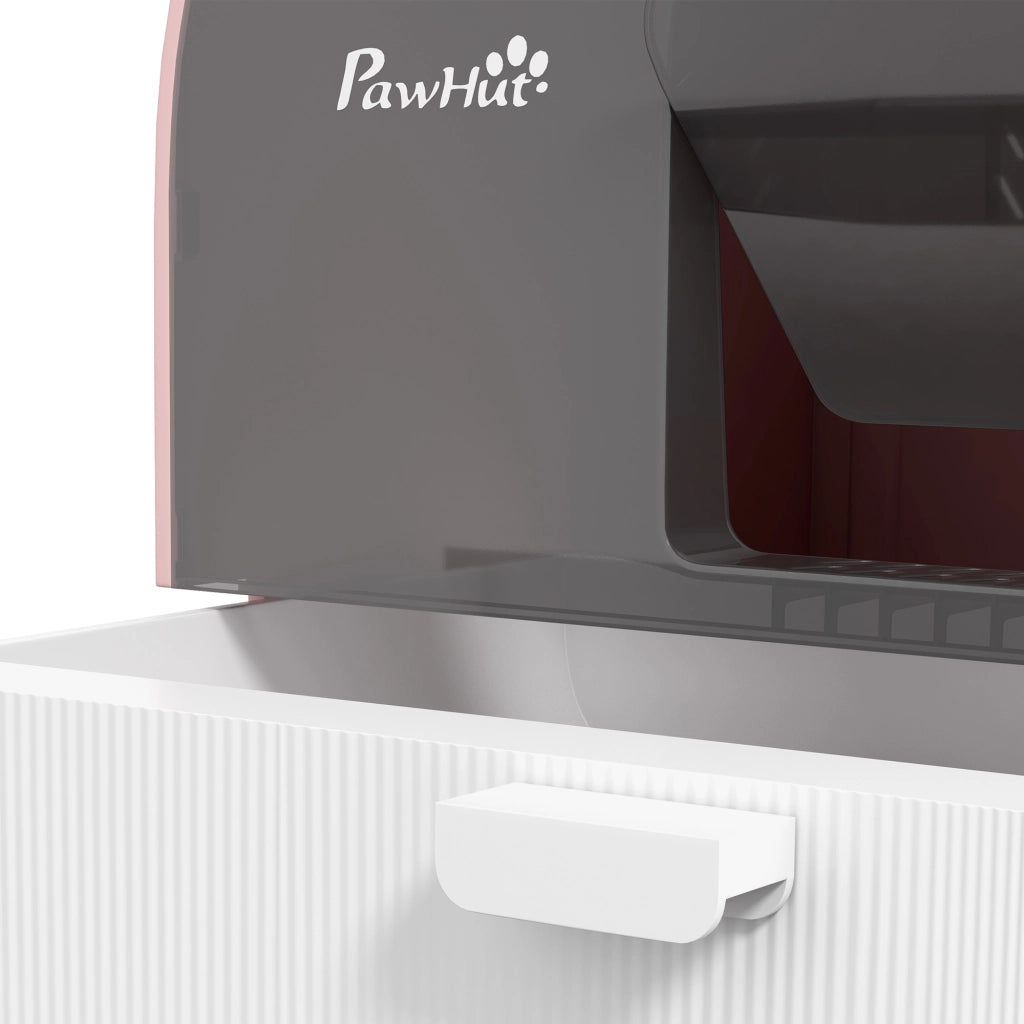 Casetta per Gatti con Filtro e Accessori ¨C zephmum ¨C Rosa 43x44x47
