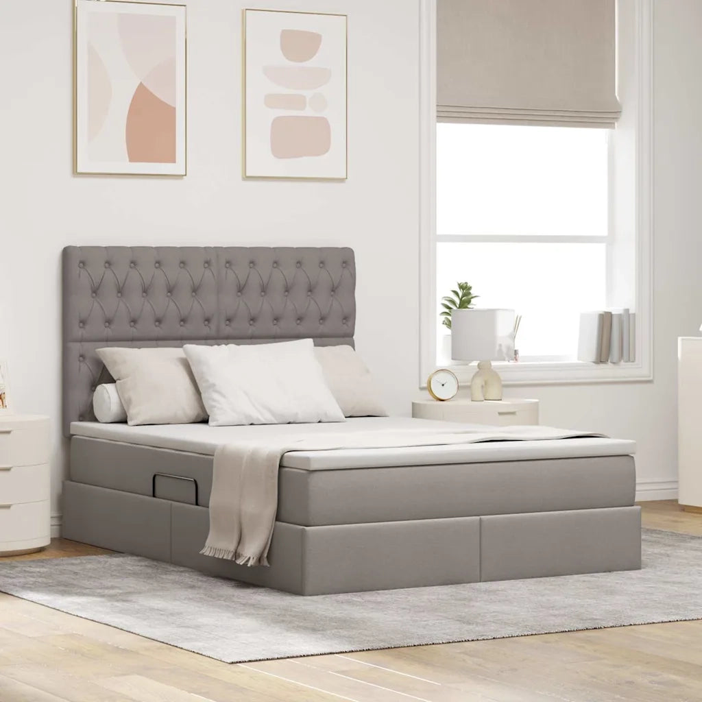 Letto con contenitore e materasso Talpa 140 x 200 cm Poliestere