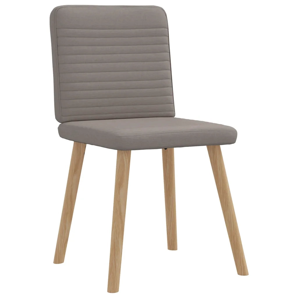Sedie da Pranzo 6 pz Grigio Talpa in Tessuto 3315520