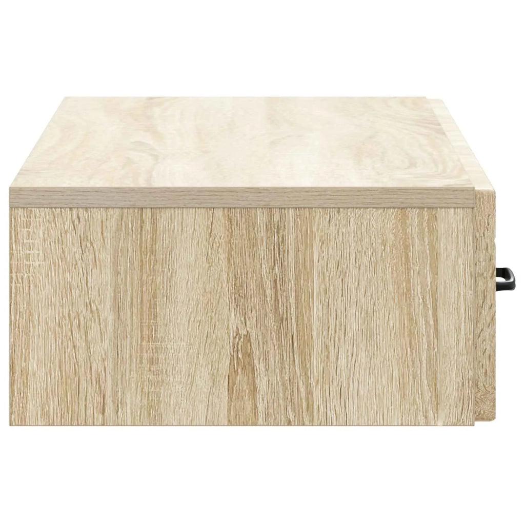 Tavolino da Parete Laterale | Tavolo laterale | Tavolino Rovere Sonoma 87,5 x 34,5 x 17 cm