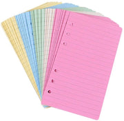 Papier per gelineatura 50 fogli - progettato a loscagli - foro a 6 fori - carta di alta qualità colorata - carta extra spessa e morbida - carta per navetta