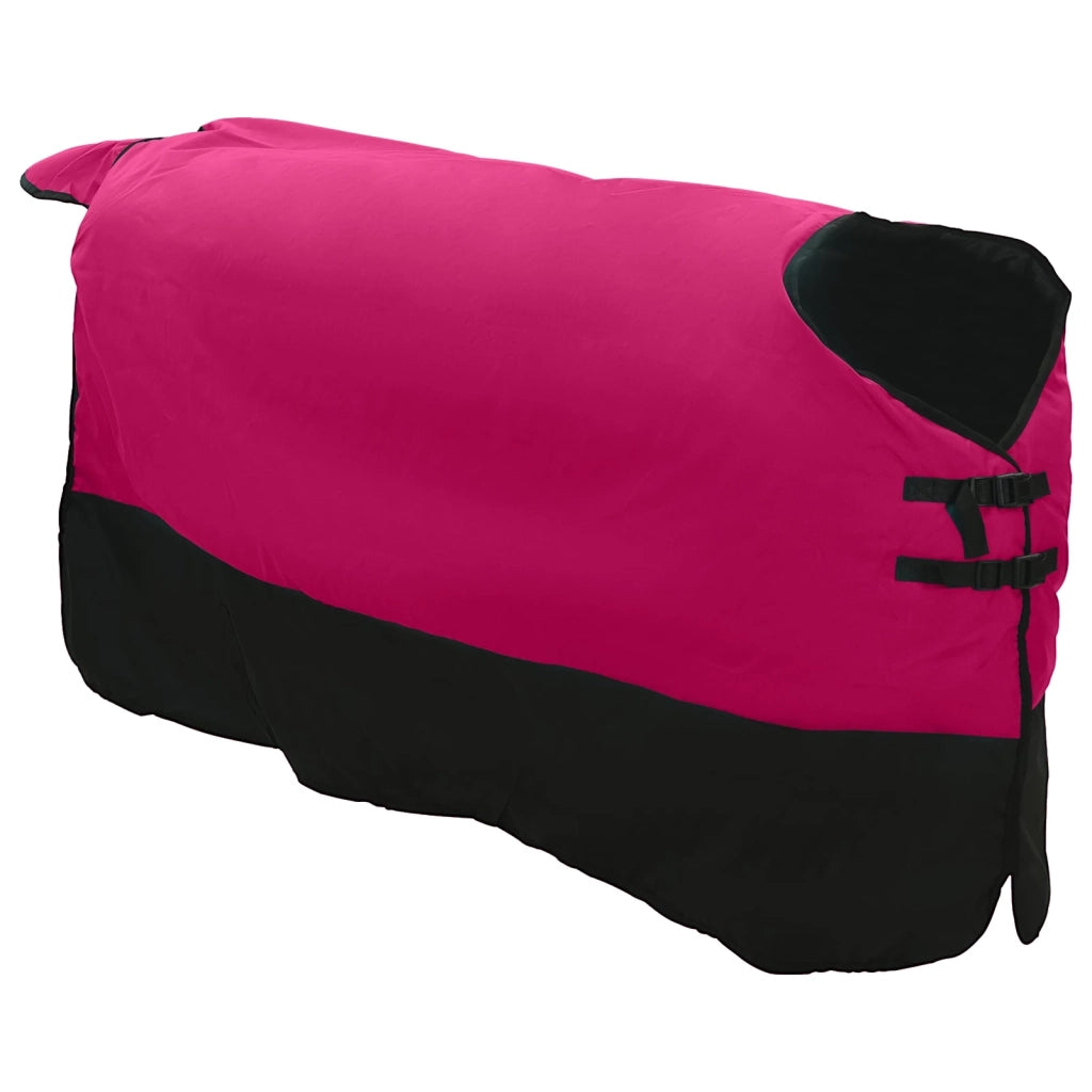 Coperta per Cavalli Rosa e Nero 105 cm Poliestere CFW7153133