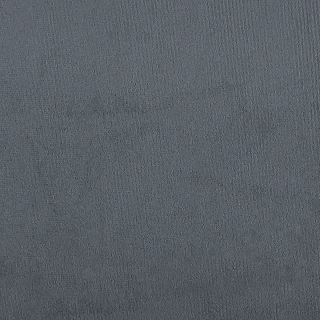 Set di Divani 2 pz Grigio Scuro in Velluto 3202015