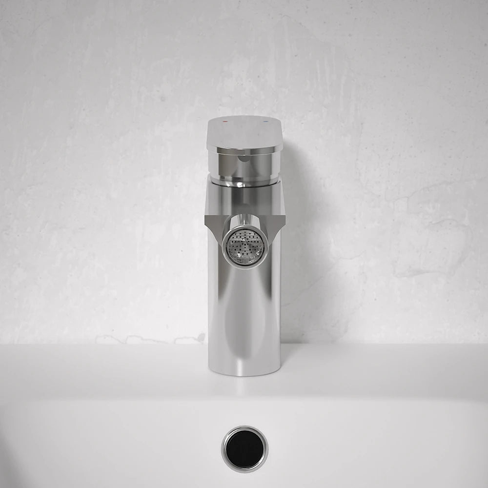 Set miscelatori: lavabo alto bidet senza scarico e incasso doccia c/deviatore cromato | Kerry